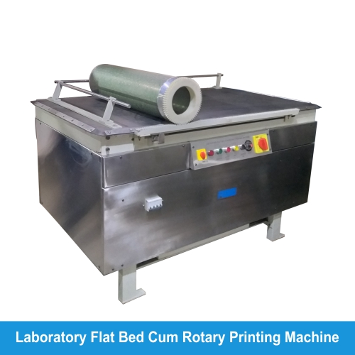 Laboratory Flat Bed cum Rotary Printing Machine