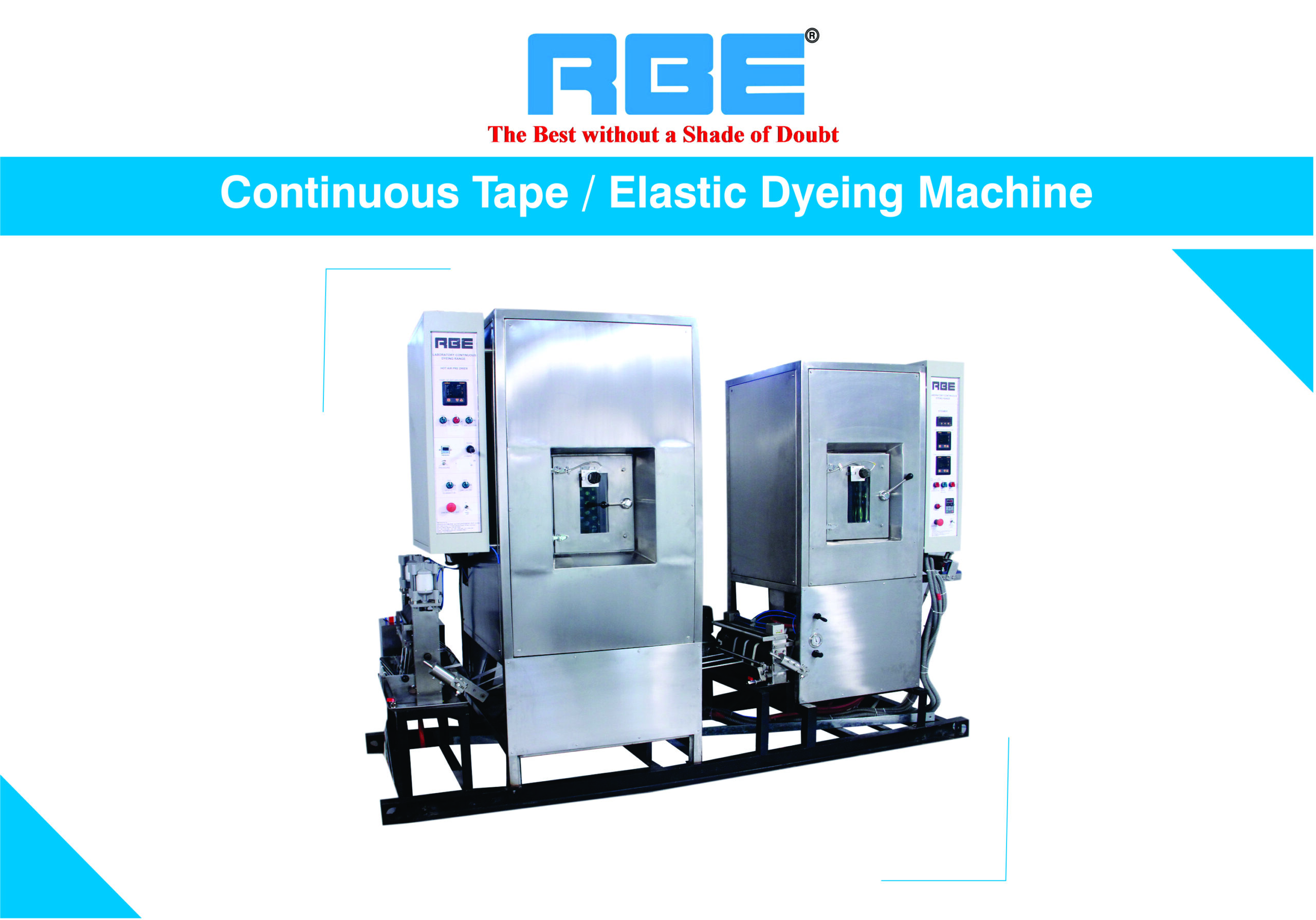 Continuous Tape / Elastic Dyeing Machine
